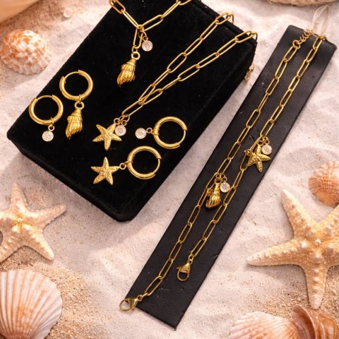 ✨ Neu bei uns ✨ Entdecke die perfekte Kombination aus maritimem Design und moderner Eleganz ? Die neuen Schmuckstücke v...