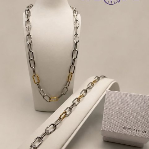 Zeitlos. Modern. Ausdrucksstark. ✨ Die Schmuckstücke von Bering vereinen hochwertiges Edelstahl-Design mit eleganten gol...