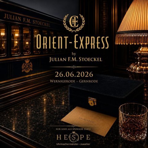 Wir sind bei der ersten eigenen Orient-Tour im Harz von @julianfmstoeckel am Freitag, den 26. Juni 2026 als Sponsor dabe...